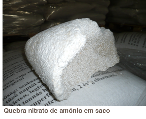 Descomposición de Nitrato de Amónio